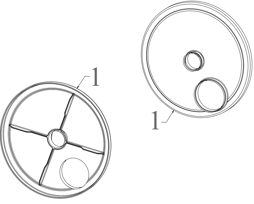 Wheel Dust Cover 8 Inch Diagram and Parts List for SC300B (12AVB2R3710)(2023) Cub Cadet Lawn Mower